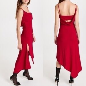 New Monse Drapped Slip Dress